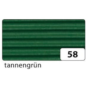 Bastelwellpappe Folia, tannengrün, 70 cm