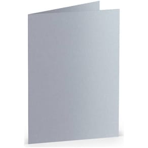 Faltkarte Rössler Paperado, A7 HD, Marble White metallic