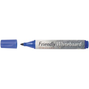 Whiteboardpenna FRIENDLY Blå, konisk, 10st