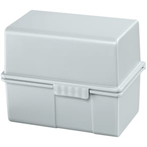 Karteikasten HAN A8, 300 Karten, lichtgrau