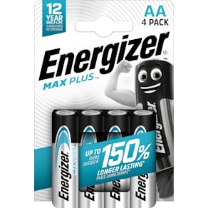 Batteri ENERGIZER Max Plus AA 4/fp