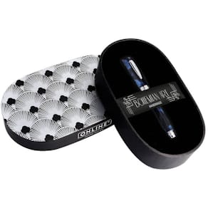 Füllhalter Online, Patrone, EF, Metall, blau