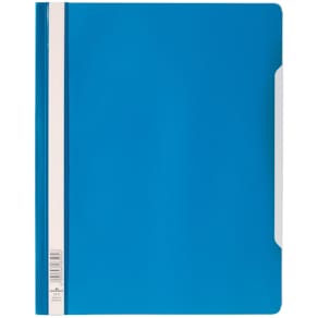 Snelhechtmap Durable, voor showtassen, blauw