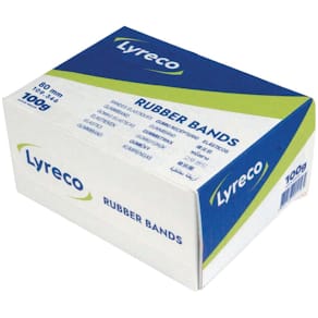 Gummiband LYRECO 80x2mm nr18 100g 250/fp