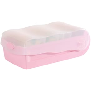 Lernkartei HAN Croco, A8, transluzent/pastellrosa