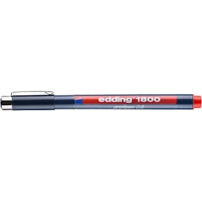 Fineliner edding Profipen, rot