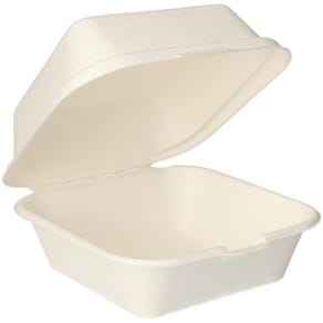 Varmmatboks PURE bagasse 400ml (25)