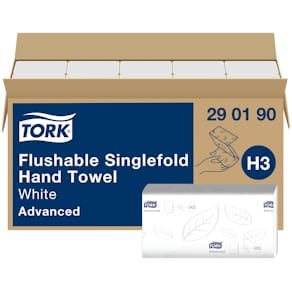 Pappershandduk TORK  Singlefold Advanced H3, spolbar, 3750/FP