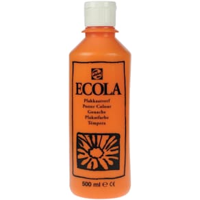 Plakkaatverf Talens Ecola, flacon 500 ml, oranje