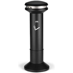 Standascher Rubbermaid Infinity, hoch, schwarz, 25,4 l