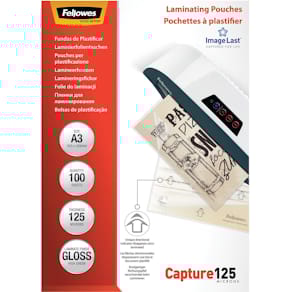 Lamineerhoes Fellowes Capture125, ft A3, 250 micron (2 x 125)