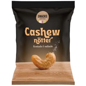 Nötter SNACKS Cashew rost/salt 275g