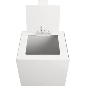 Afvalbakdeksel V-Part top met klep, 85 l & 90 l, wit