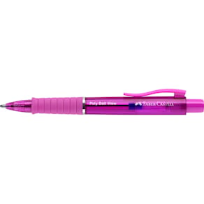 Kugelschreiber Faber-Castell Poly Ball, fuchsia