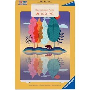 Minipuzzle Ravensburger, 100 Teile, Irgendwo in der Ferne