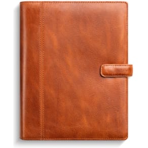 Burde Business Systemkalender 2027 skinn brun