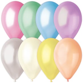 Luftballon KARALOON Perlmutt, 8 Stück, sortiert
