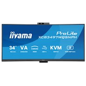 iiyama ProLite XCB3497WQSNPH-B1 - LED-skärm - böjd - 34" (31.3"