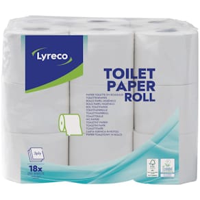 Toalettpapper LYRECO 30m 18/fp