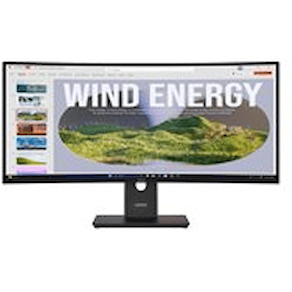 Lenovo ThinkVision T34WD-40 - LED-skärm - böjd - 34" - 3440 x