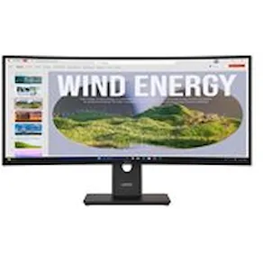 Lenovo ThinkVision T34WD-40 - LED-skärm - böjd - 34" - 3440 x