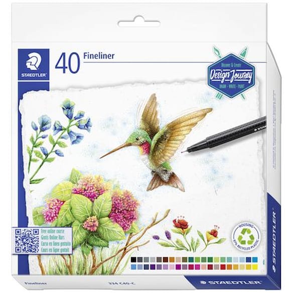 Fineliner STAEDTLER Triplus 40 ass (40)