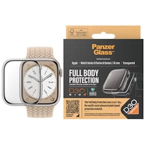 PanzerGlass FullBody Apple Watch 9 big - Clear with D3O