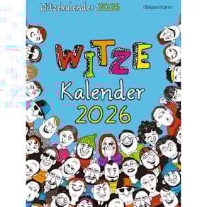 Abreißkalender BASSERMANN Witze, 16,5 x 22 cm, 400 Blätter