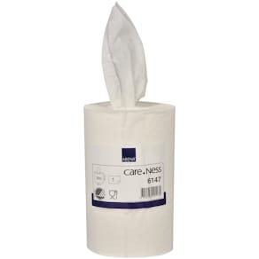 Torkrulle mini centermatad 1-lag vit 120m x 20,3cm 12/krt