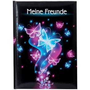 Freundebuch GOLDBUCH Butterfly, A5, 72 Seiten, bunt