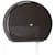 Toiletpapirdispenser Tork T1 Jumbo, sort, 437x133x360 mm
