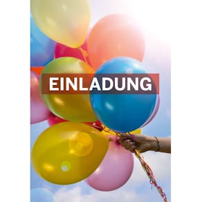 Einladungskarte, Einladung