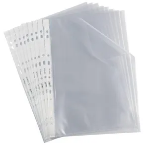Plastficka A4 Glasklar 0.06mm, 25st