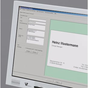 Visitenkarten Sigel 3C, hochweiß, 400 Karten