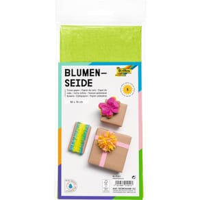 Blumenseide Folia, 50 x 70 cm, hellgrün