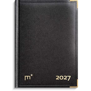 Dagskalender Mayland 2027, 128x180 mm, sort