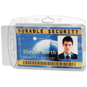 Korthållare DURABLE Transparent, för 2 kort, 10/FP