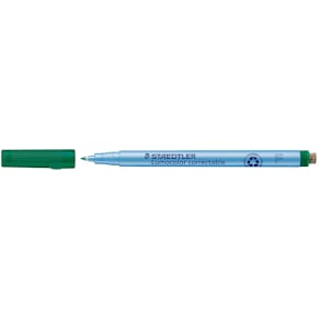 Uitwisbare pen Staedtler Lumocolor, 0,6 mm, groen