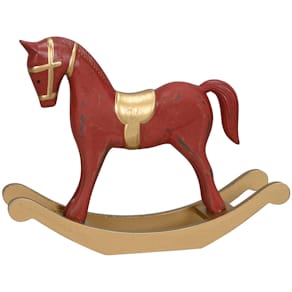 Weihnachtsfigur POSIWIO Schaukelpferd