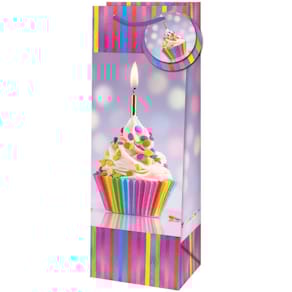 Flaschentragetasche Noname Cupcake, bunt, 36x8,9x12 cm