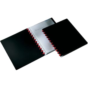 Sichtbuch Durable DURALOOK® EASY, A4, schwarz, 20 Hüllen