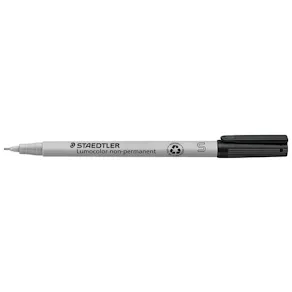 OH-Penna Staedtler Lumocolor Svart, sf, vattenlöslig, 10st