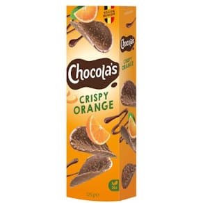 Sjokolade CHOCOLAS appelsin 125g