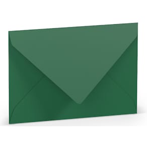 Briefumschlag Rössler Paperado, C7, Seidenfutter, tannengrün