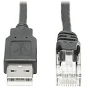 Eaton Tripp Lite Series USB to RJ45 Rollover Console Cable (M/M)