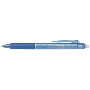 Gelpen Pilot FriXion Clicker sletbar 0,5 mm lyseblå, 12 stk