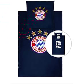 Bettwäsche FC Bayern München Glow in the dark, blau