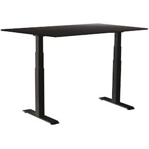 Skrivbord el Easydesk Adapt VI 160x80 cm svart