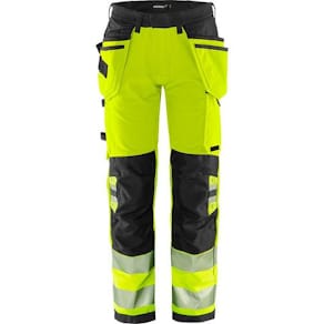 Bukse FRISTADS 2641 GLPU HiVis C52 sort