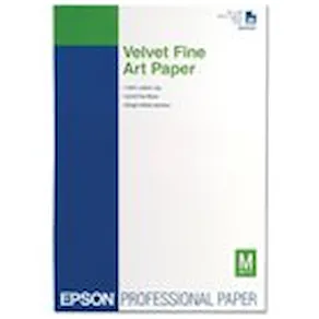 Epson Fine Art Velvet - Sammet - A3 plus (329 x 423 mm) 20 ark
